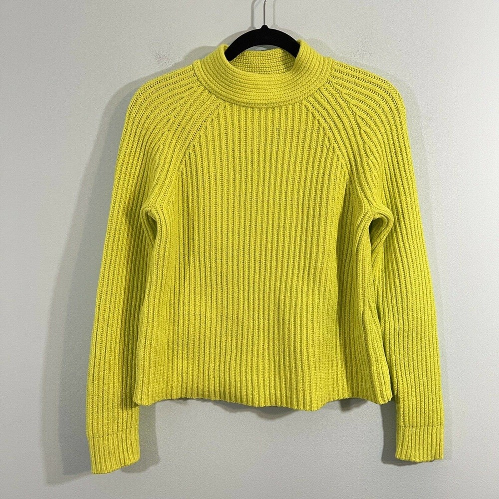 Banana Republic Yellow Crew Neck Sweater